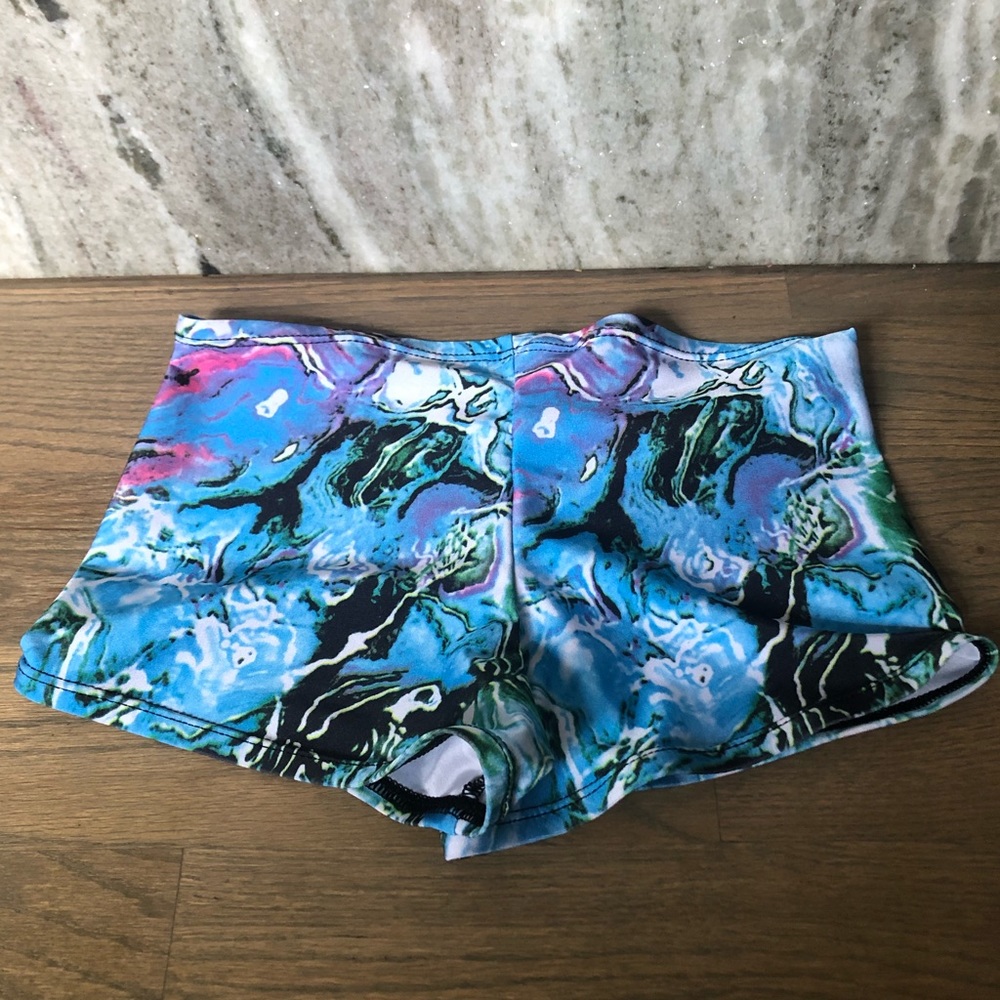 Suffolk dance/gymnastics spandex shorts